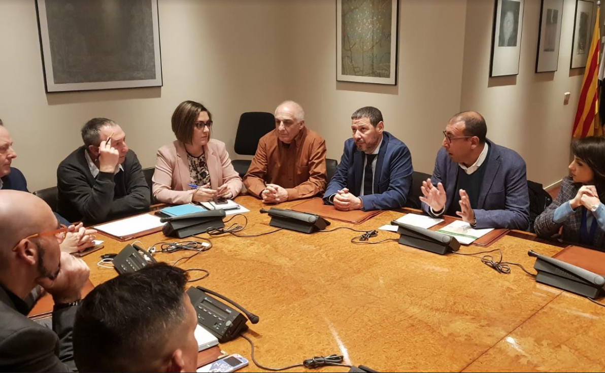 Reuni&oacute;n en el Congreso con Comprom&iacute;s / Foto Cedida