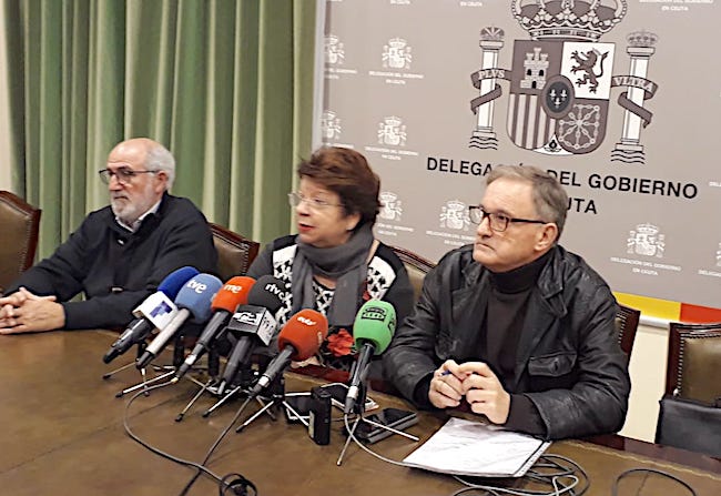 Rueda de Prensa en Delegación del Gobierno donde el director gerente del Ingesa ha dado cuenta del incidente Rueda de Prensa en Delegación del Gobierno donde el director gerente del Ingesa ha dado cuenta del incidente