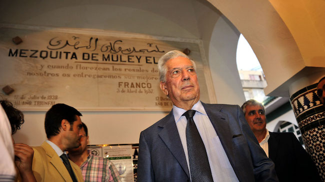 Vargas Llosa en Ceuta / Foto Fidel Raso