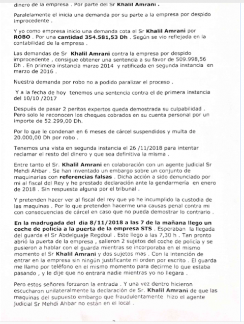 Carta del empresario al Consulado explicando los hechos (2)