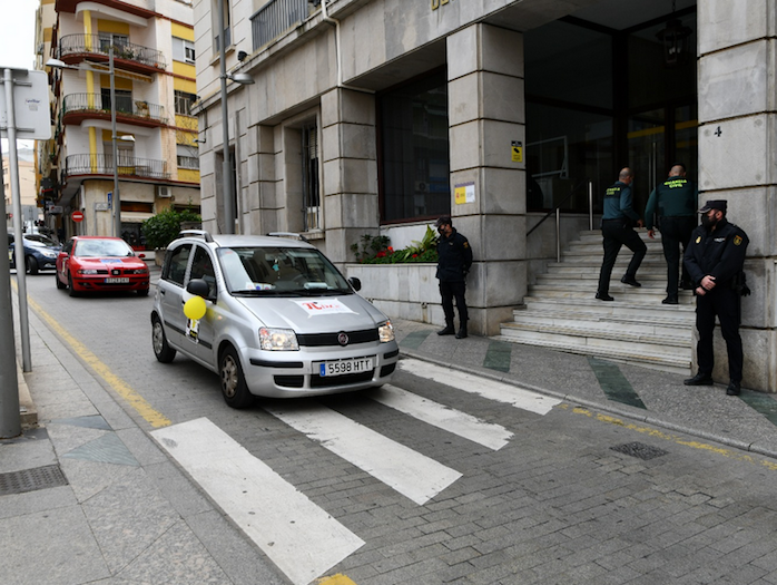 Caravana de coches de Pidoce. Foto: A.S.