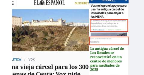 "Revista" de prensa realizada por Redondo en sus RRSS.