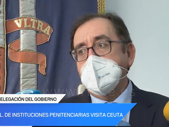 Declaraciones del secretario de Instituciones Penitenciarias. Foto: RTVCE