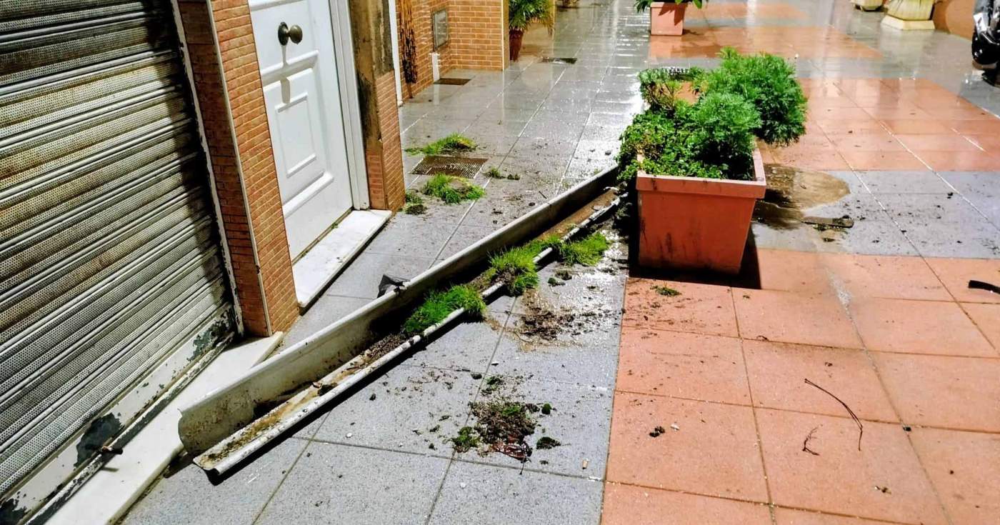 Ceuta, pendiente de la agresividad de Leonardo: 48 litros, rachas de 68 kilómetros por hora y varias incidencias