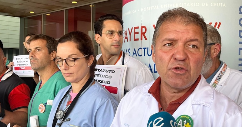 El Sindicato Médico de Ceuta exige una reunión urgente con INGESA tras nuevos incidentes en la huelga médica