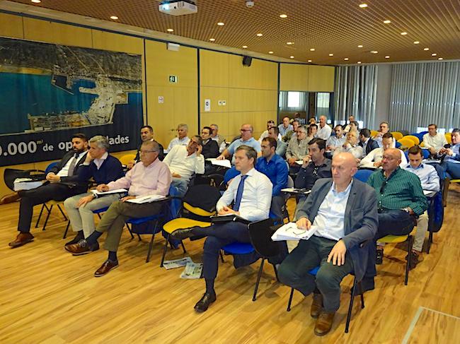 En primera fila de izquierda a derecha. Pablo guerra, jorge Zubiaga , Vicente bastan, Ramón zubiaga y Fran Barrentxea / Foto Cedida