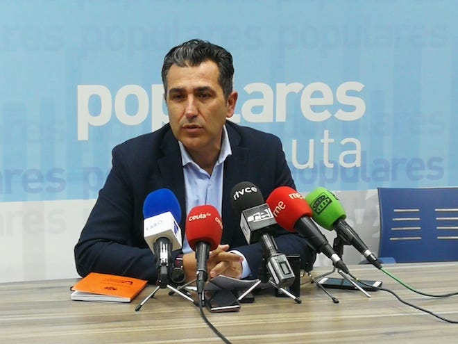 Carlos Rontomé, responsable de Campaña del PP de Ceuta / Foto Archivo