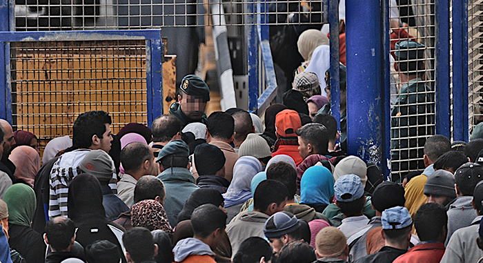 Frontera de Ceuta. Foto: Fidel Raso