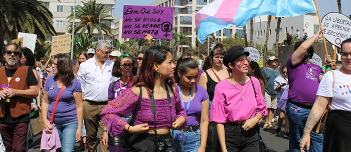 Marcha feminista. Foto: Jexa