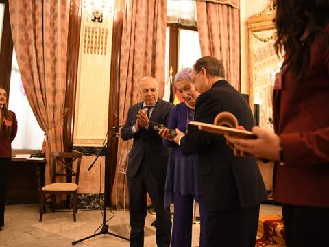 Premio a María Sánzhez Miaja. Foto: A.S.