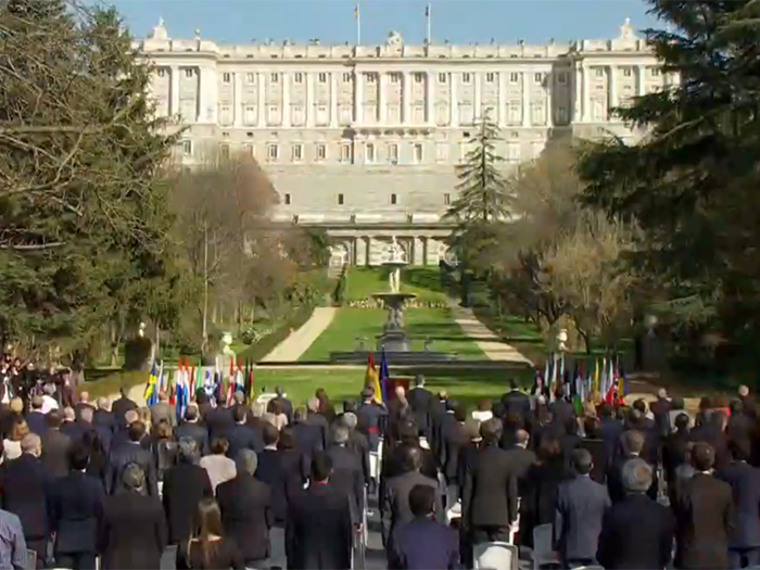Acto homenaje a las víctimas del 11 M.