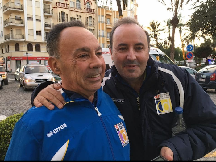 Jorge Vicente Ávalos con JC Trujillo ( con permiso de mi amigo Juan Carlos)