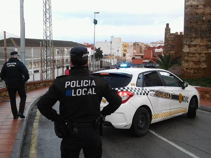 Policía Loca. Foto Archivo Javier Chellaram
