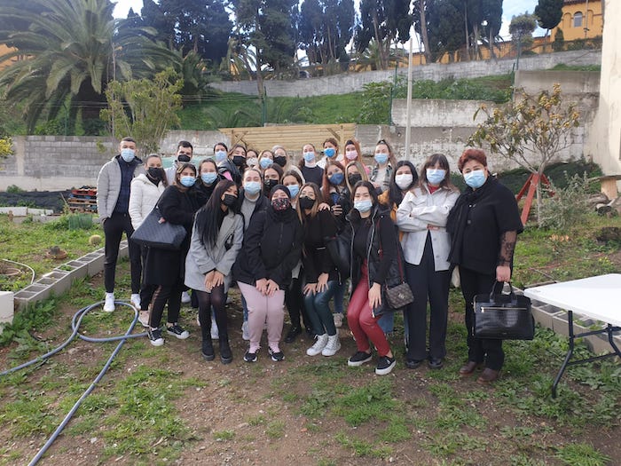 La Facultad de Educación del campus de Ceuta de la UGR visitó las instalaciones del Jardín de las Hespérides del Ortega y Gasset / Cedida