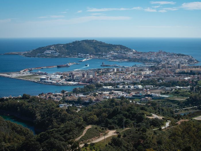 Ceuta, vista panorámica