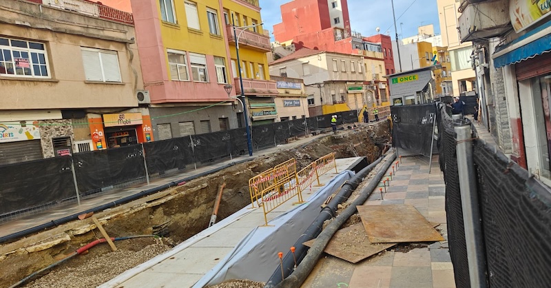 La Ciudad ha concedido ya más de 272.000 euros en ayudas a negocios de Hadú afectados por las obras