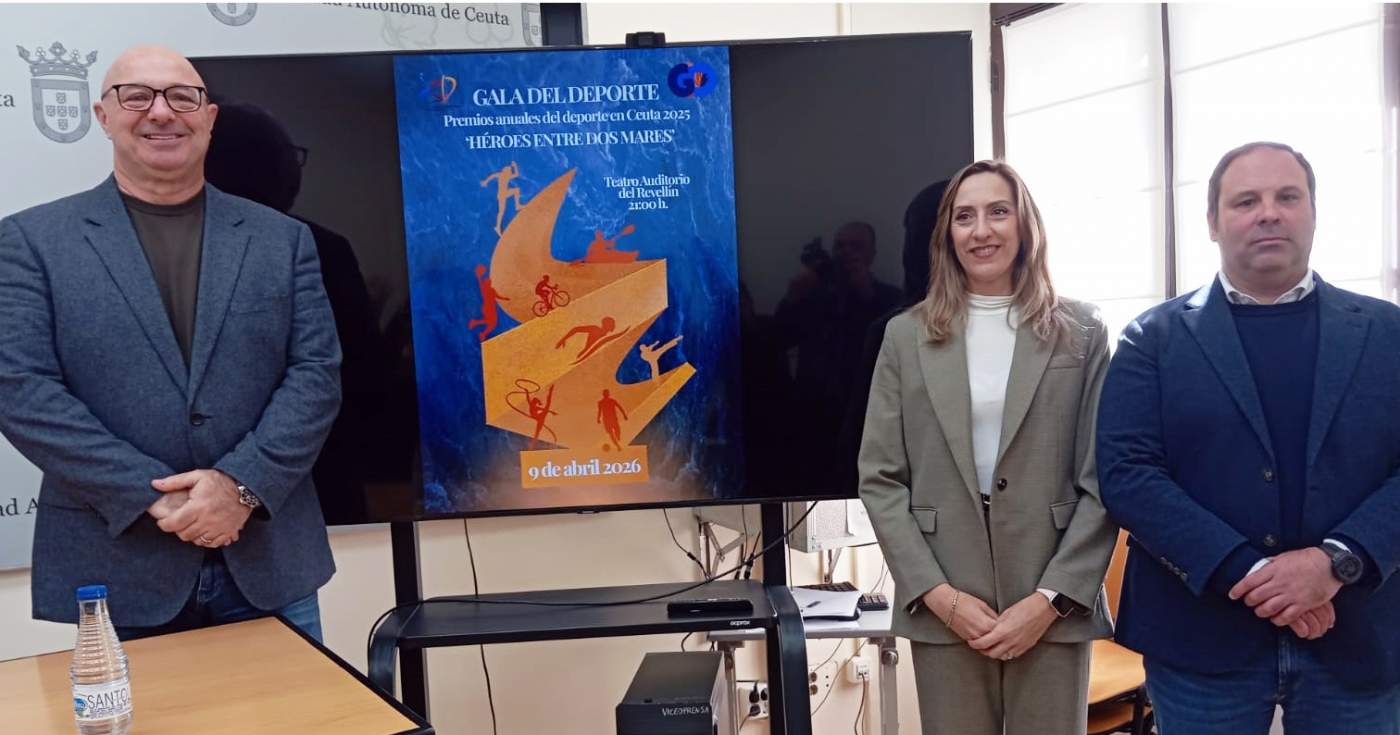 Vuelve la Gala del Deporte de Ceuta para reconocer a los mejores deportistas locales del pasado año