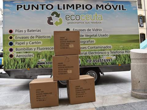 Reparto de Ecoceuta. Foto: A.S.