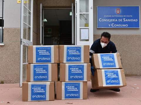 Reparto de Endesa. Foto: A.S.