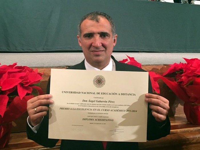Ángel Gabarrón, presidente del Foro por la Educación de Ceuta