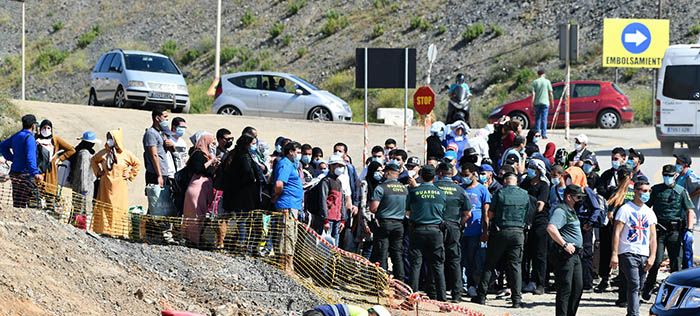 Repatriación de marroquíes en la jornada de hoy viernes 22. Foto: A.S.