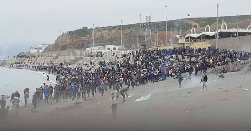 VOX condena que, cinco años después de que miles de marroquíes invadieran Ceuta, no se haya reforzado la frontera