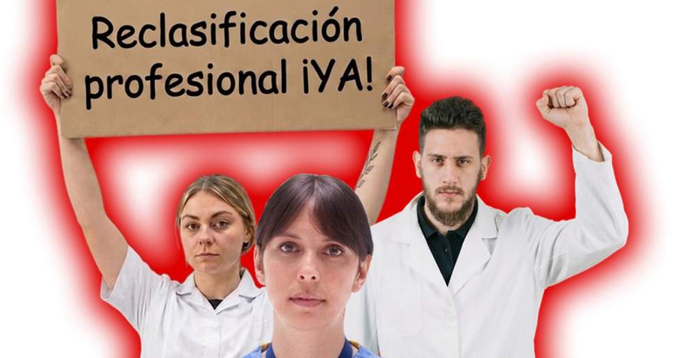 Los sindicatos exigen al Gobierno la reclasificación inmediata de los técnicos sanitarios