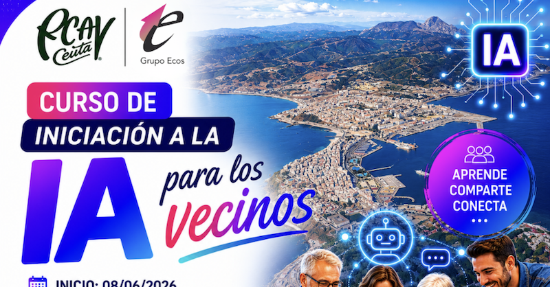 Grupo Ecos y la Federación Provincial de Asociaciones de Vecinos impulsan una formación gratuita para acercar la IA a los vecinos