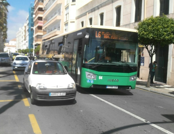 El incidente se produjo junto al mercado central / Archivo