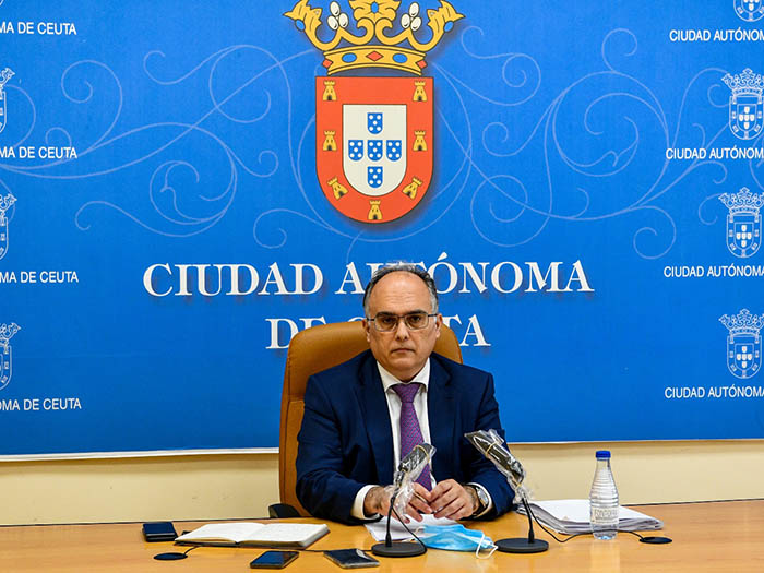 Gaitán en rueda de prensa. Foto: A.S.