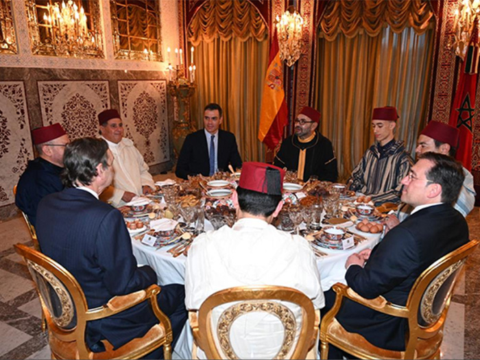 Visita de Sánchez a Marruecos. Foto Archivo: Pool Moncloa / Barja Puig de la Bellacasa