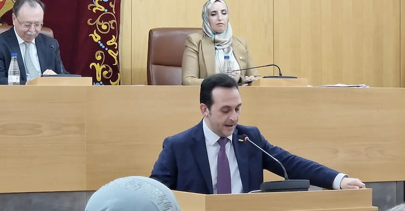 Juan Sergio Redondo, presidente de Vox Ceuta y portavoz del Grupo parlamentario en la Asamblea / Ceuta Ahora
