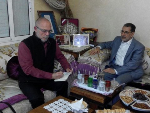 Entrevista exclusiva de José Luis Navazo al primer ministro Marroquí Saaddine El Otmani / Cedida