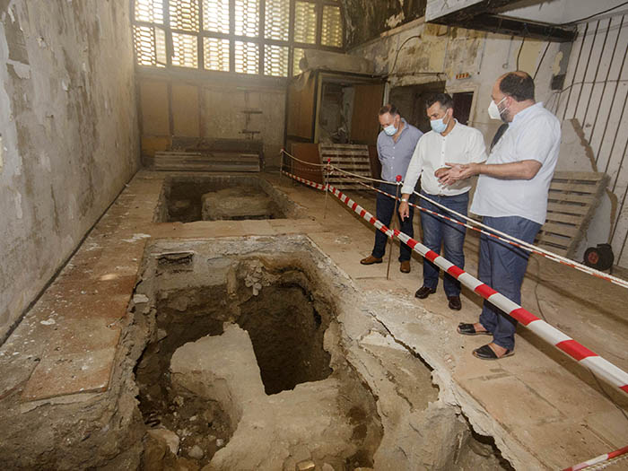 Excavación Baluarte de la Bandera.