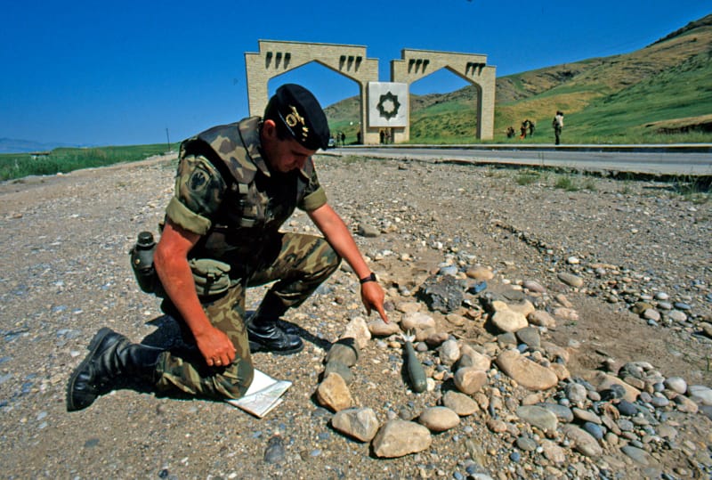 Soldado desplegado en Iraq / Foto FR