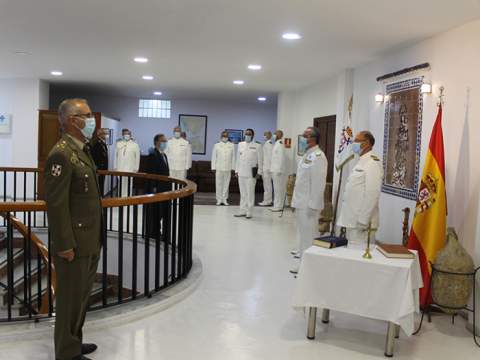 Acto de relevo. Foto: Javier Chellaram