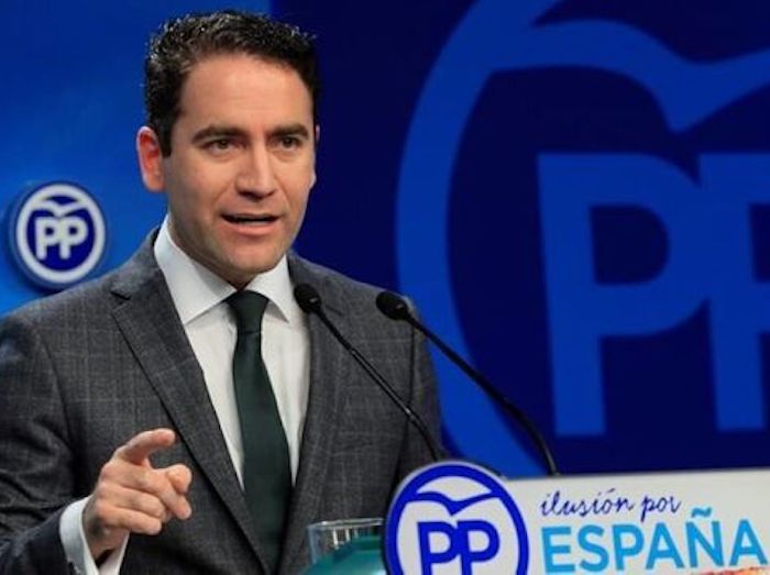 Teodoro García Egea, secretario general del PP