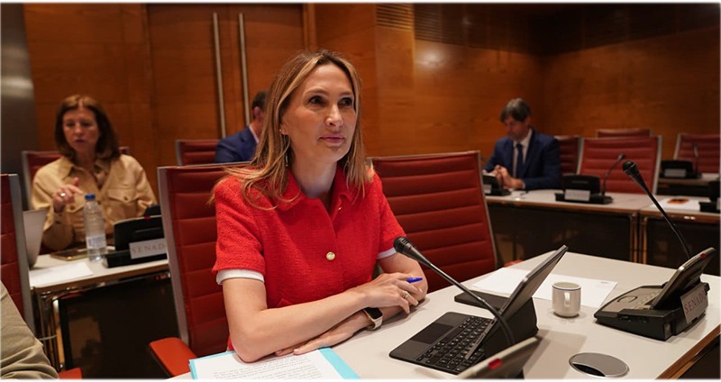 Cristina Díaz pide en el Senado una estrategia para que Ceuta acceda a más inversión científica y tecnológica
