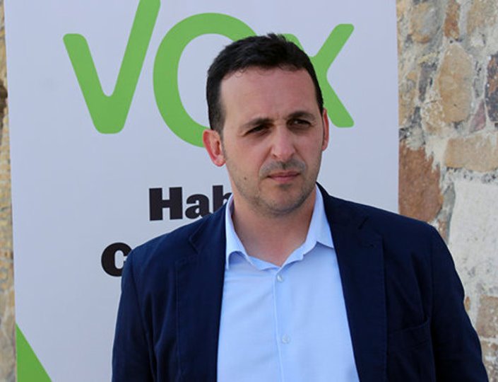 Juan Sergio Redondo, líder de la formación VOX Ceuta