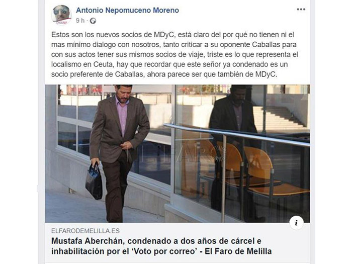 Imagen enviada por el columnista.