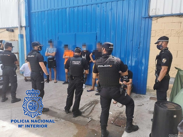 Brigada Provincial de Policía Seguridad Ciudadana realizan controles en colaboración con la Policía Local.