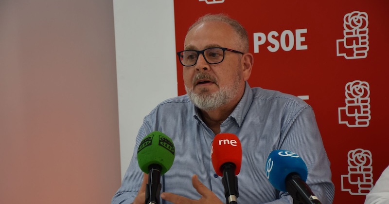 Antonio Coronil, portavoz socialista