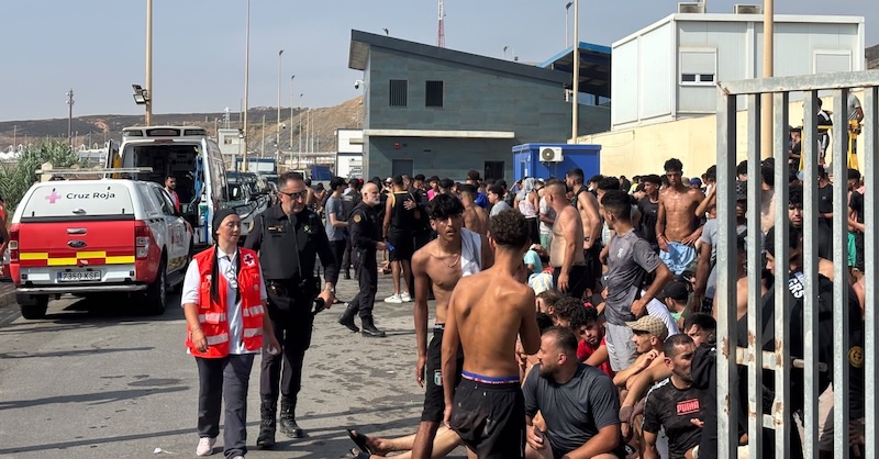 VOX Ceuta exige declarar la alerta sanitaria y crear una zona de control en el Tarajal ante el riesgo de brotes infecciosos