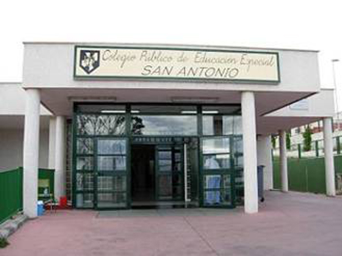 Centro escolar de San Antonio. Foto: cedida