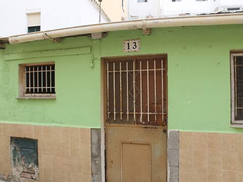 Vivienda de la víctima. Foto: Javier Chellaram