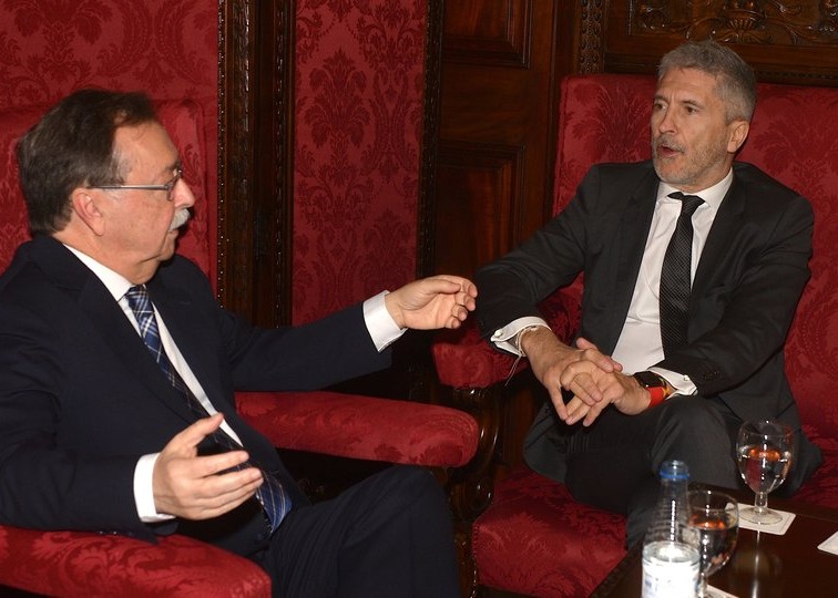 Encuentro Ministro del Interior y presidente de Ceuta / Archivo
