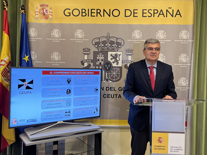 Rafael García (PSOE), delegado del Gobierno en Ceuta