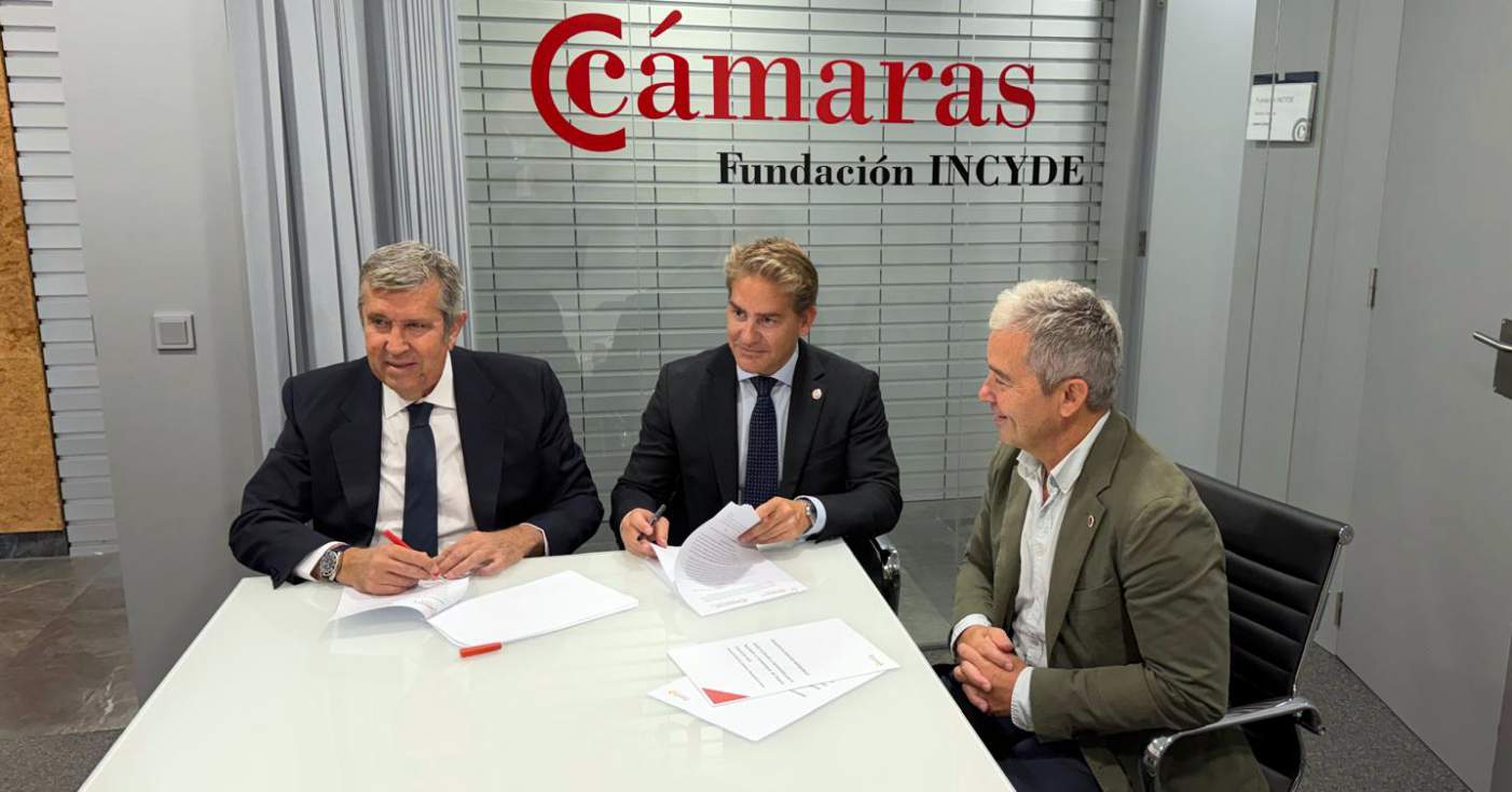INCYDE y la Cámara de Comercio refuerzan su colaboración para impulsar el tejido empresarial