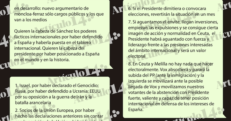 Sánchez se presenta como víctima de una conspiración internacional en el argumentario del Gobierno sobre la crisis de Ceuta