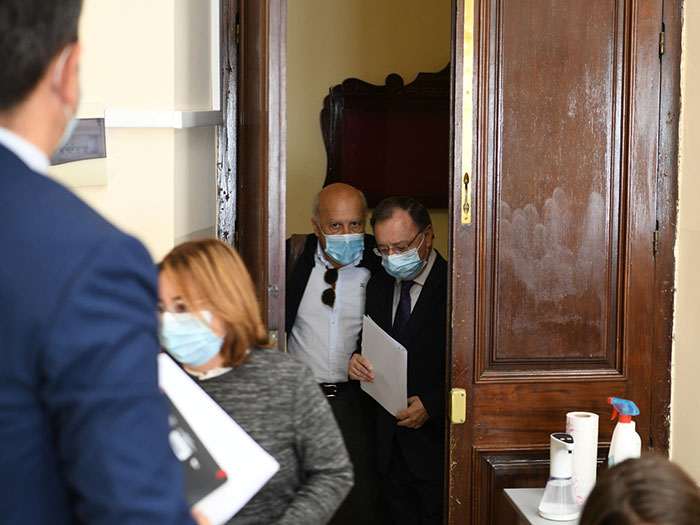 Juan Vivas y Javier Guerrero. Foto: A.S.